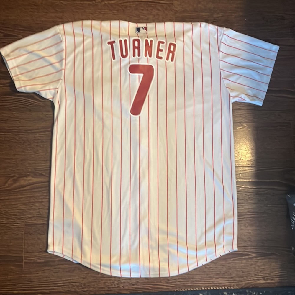 Genuine Nike Jersey: Phillies Turner #7